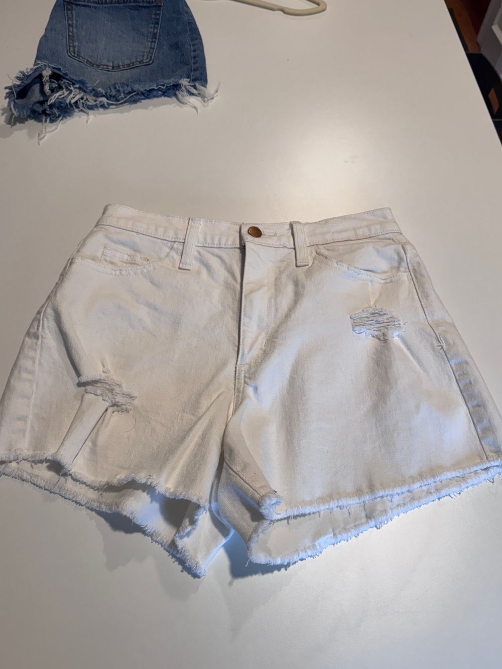 Universal Thread White Denim Shorts